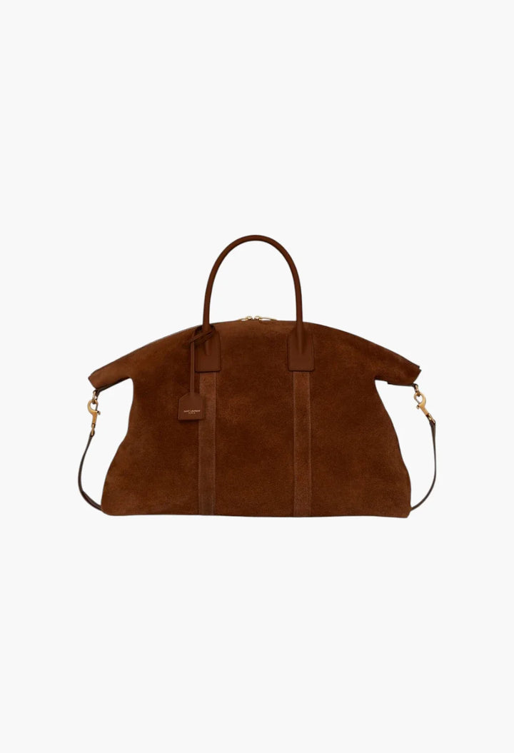 Bowling Tote in suede