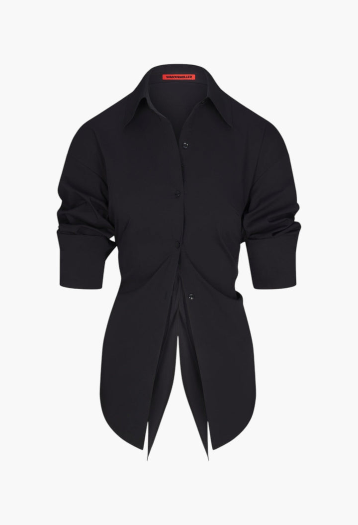 Loch Poplin Button Up - GLAM MODA