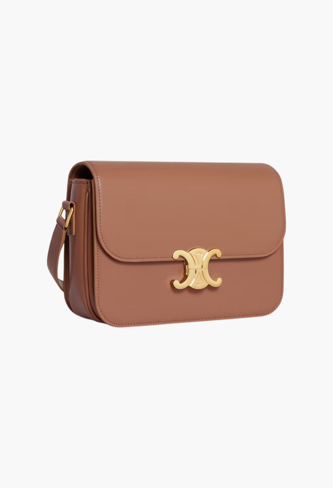 Classique Triomphe Bag In Shiny Calfskin - GLAM MODA
