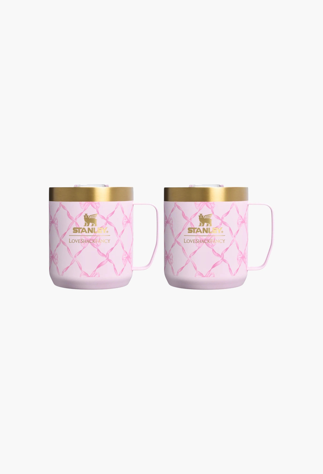 Stanley 1913 x LoveShackFancy Holiday Everyday Camp Mug Set | 12 OZ - GLAM MODA