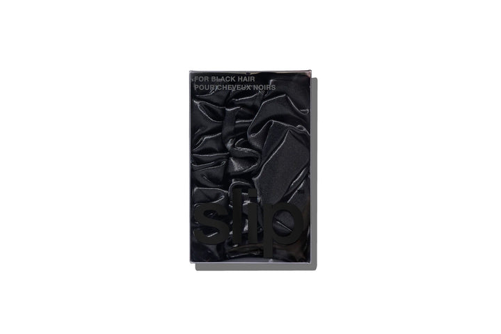 Back To Basics Black Midi/Large Scrunchie Set - GLAM MODA