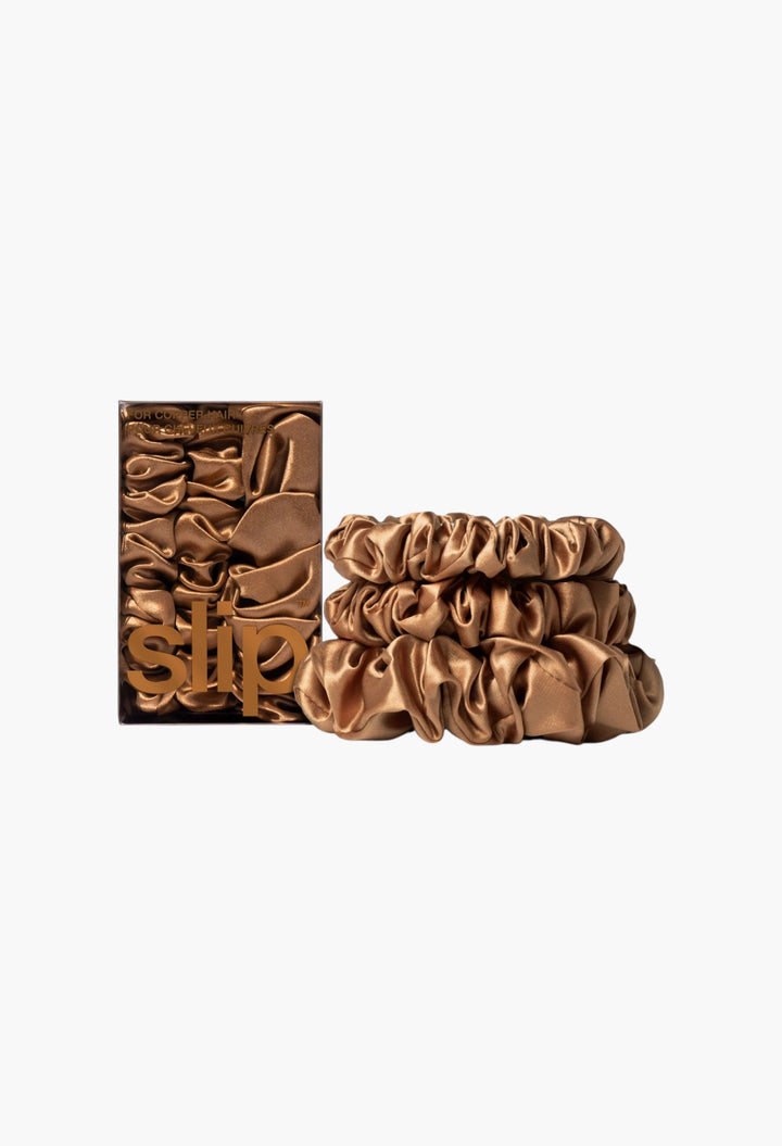 Back To Basics Copper Midi/Large Scrunchie Set - GLAM MODA