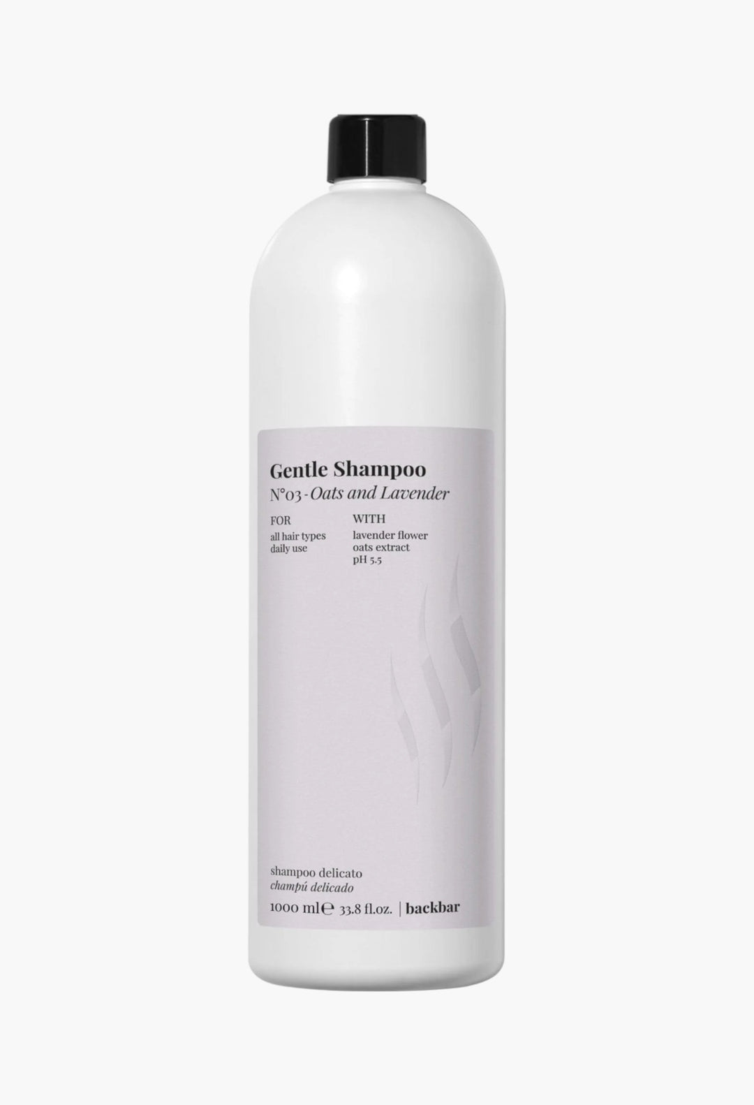 Backbar Gentle shampoo n.03 - Oats and Lavender - GLAM MODA