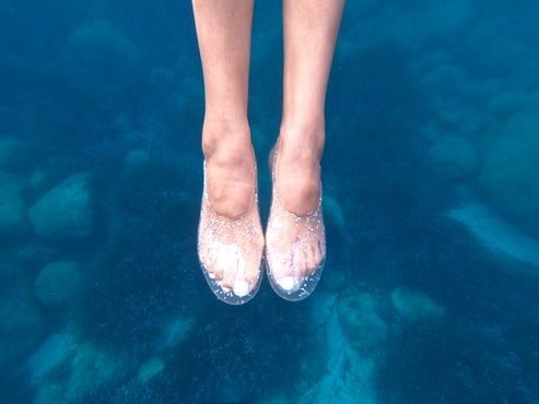 Beach Ballerina - Silver Stars - GLAM MODA