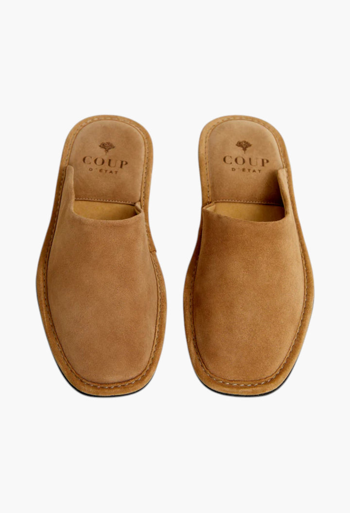 Bedroom Slippers - Camel - GLAM MODA