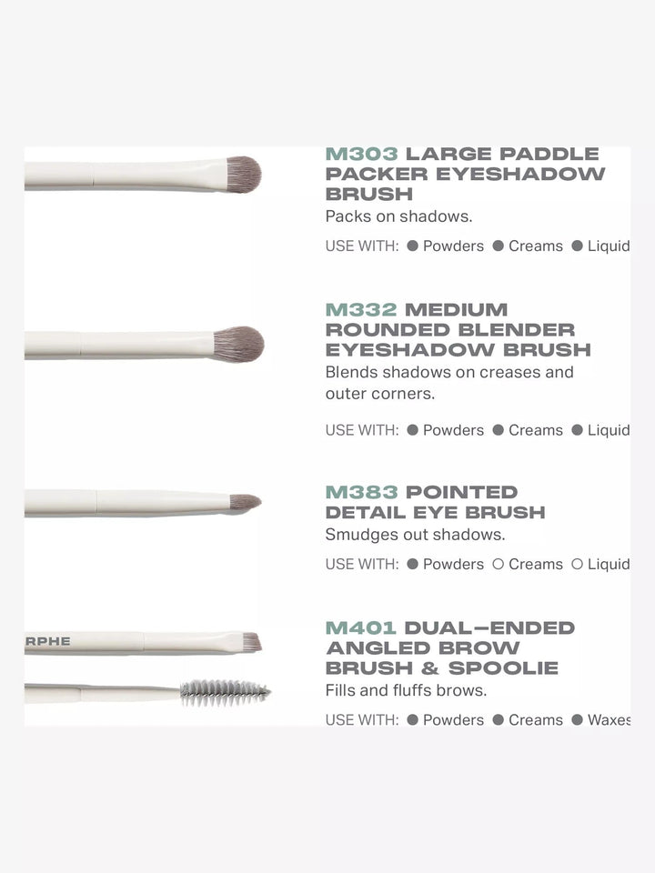 Best Blends 8-piece Face Eye Brush Set - GLAM MODA