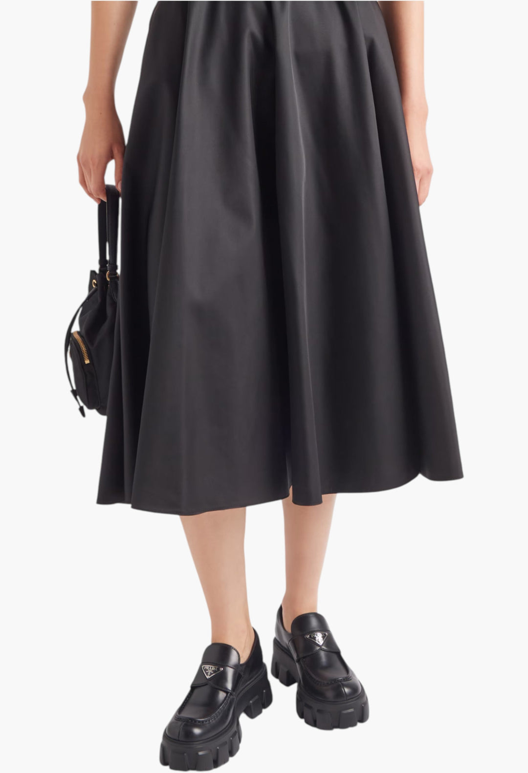 Black - Brushed Leather Monolith Loafers - GLAM MODA