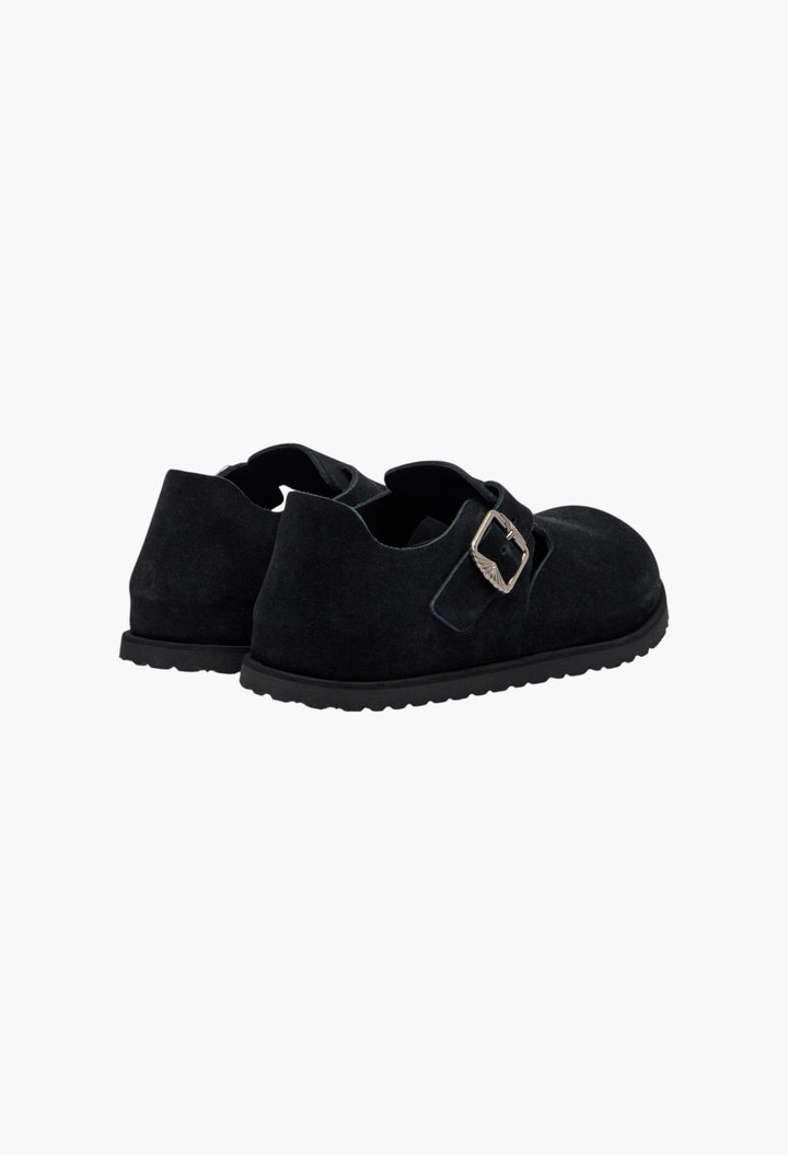 Black - London Suede Shoes - GLAM MODA