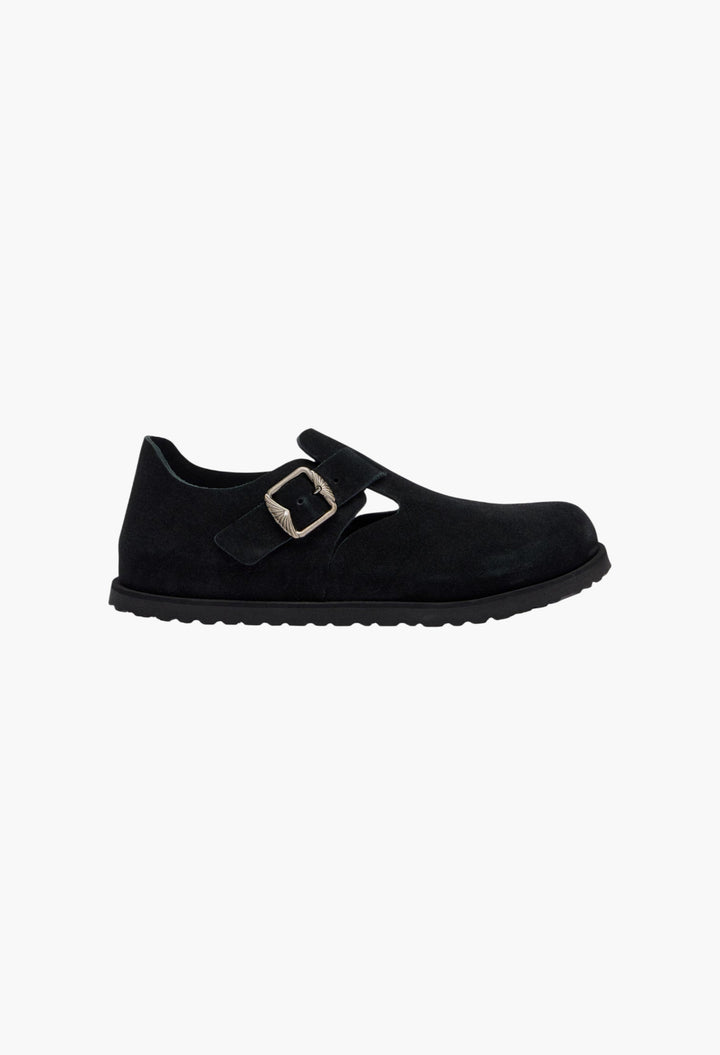 Black - London Suede Shoes - GLAM MODA