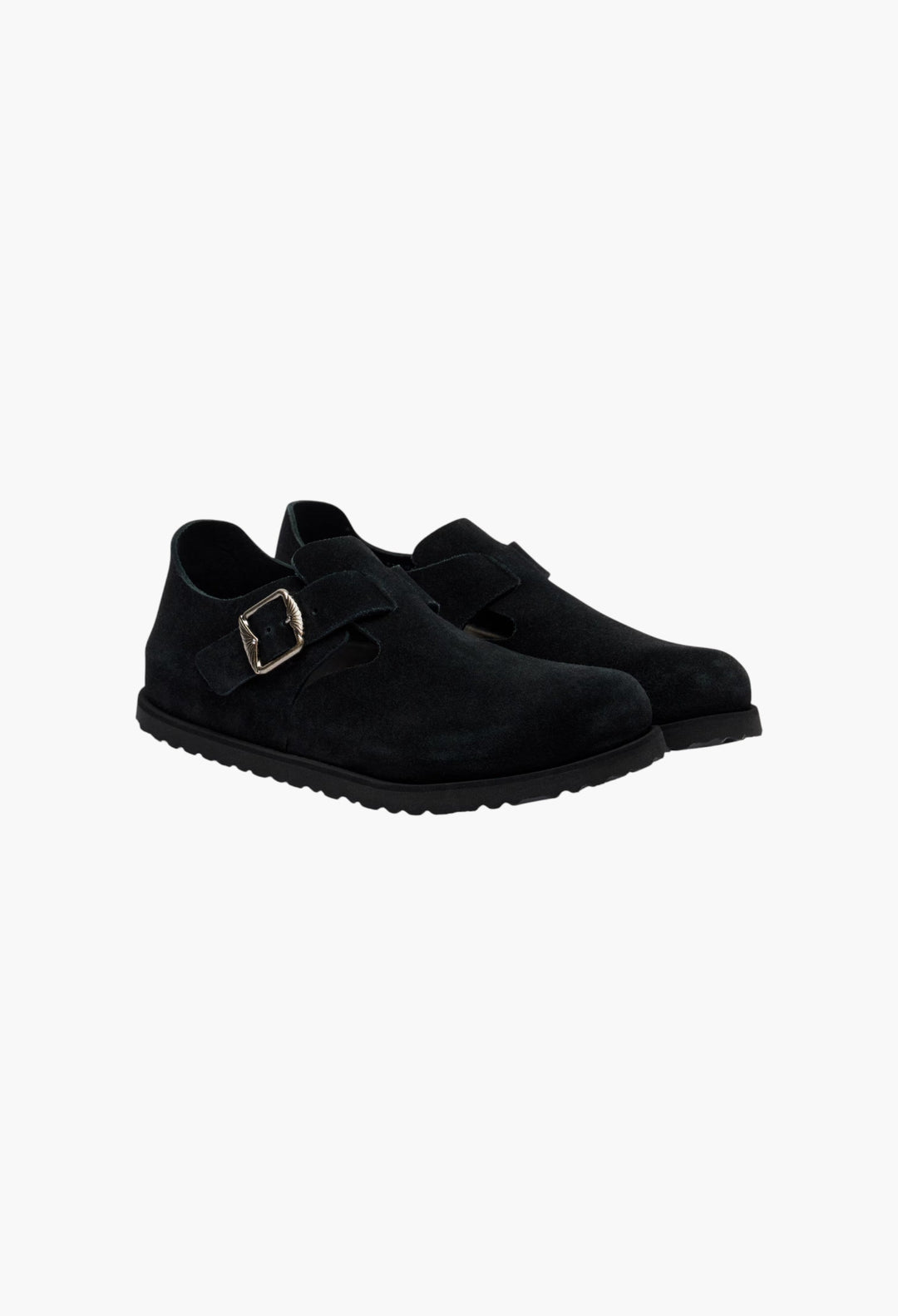Black - London Suede Shoes - GLAM MODA