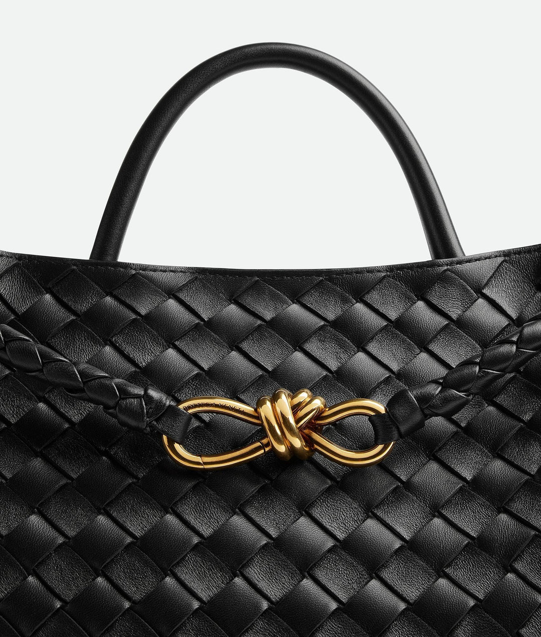 Black  - Medium Andiamo - Gold finish - GLAM MODA