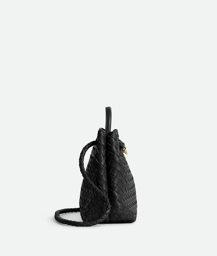 Black  - Medium Andiamo - Gold finish - GLAM MODA