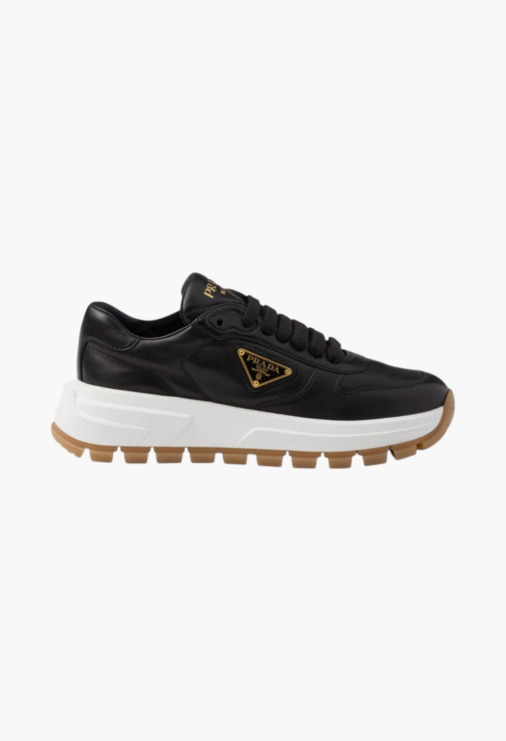 Black - Prax 01 Leather Sneakers - GLAM MODA