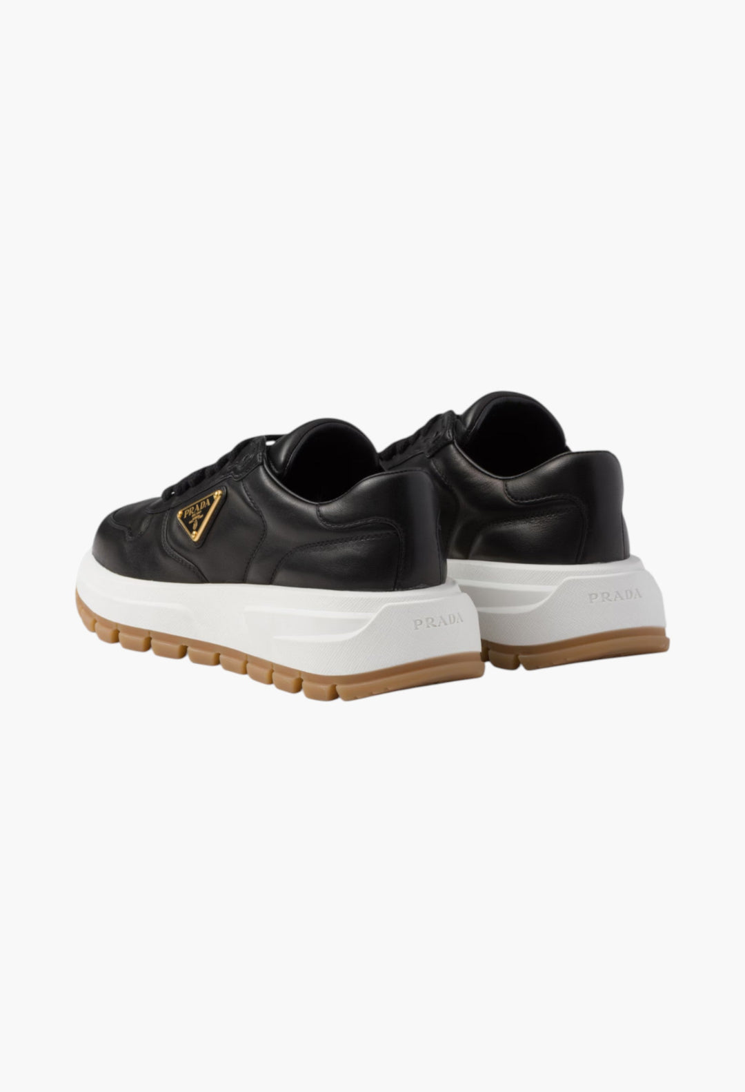 Black - Prax 01 Leather Sneakers - GLAM MODA