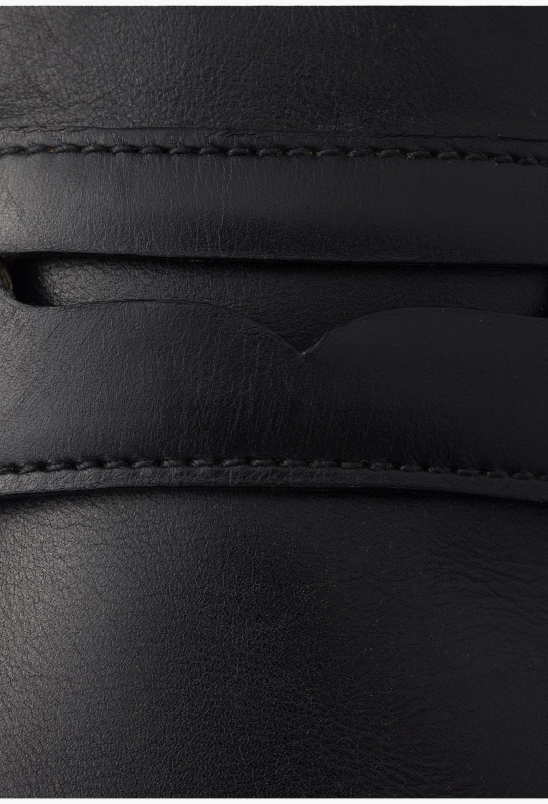 Black - Shuffle Antiqued Leather Loafers - GLAM MODA