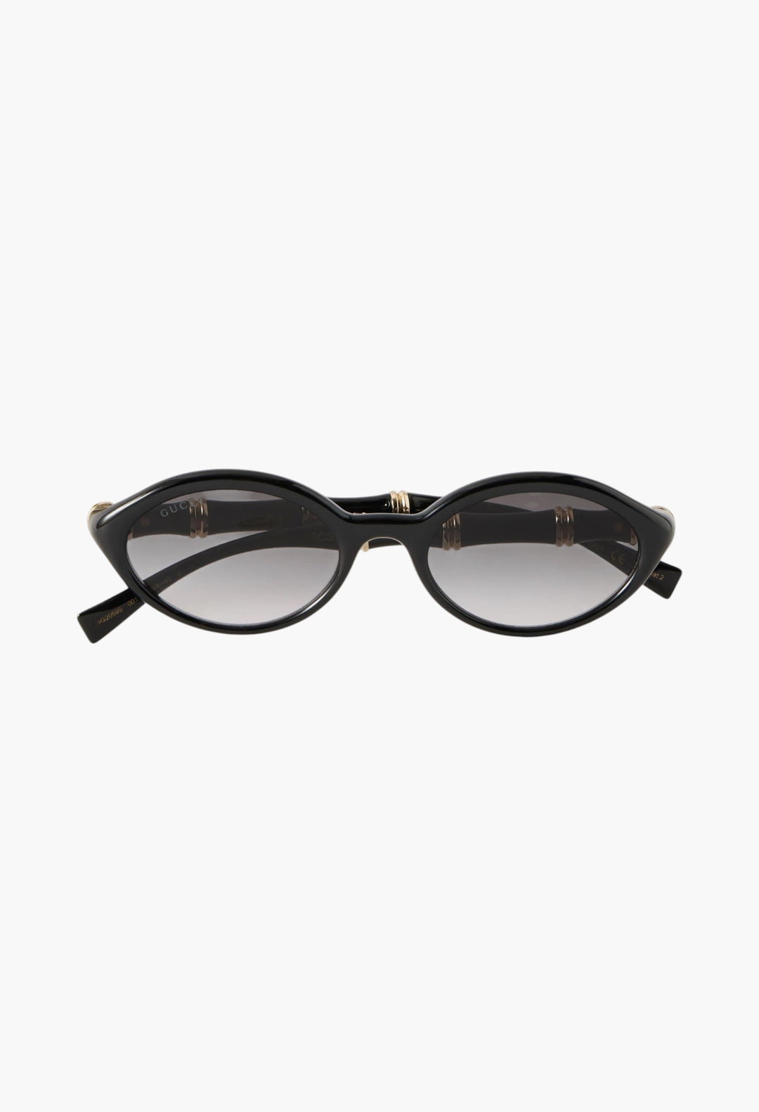 Bamboo Round-Frame Acetate Sunglasses