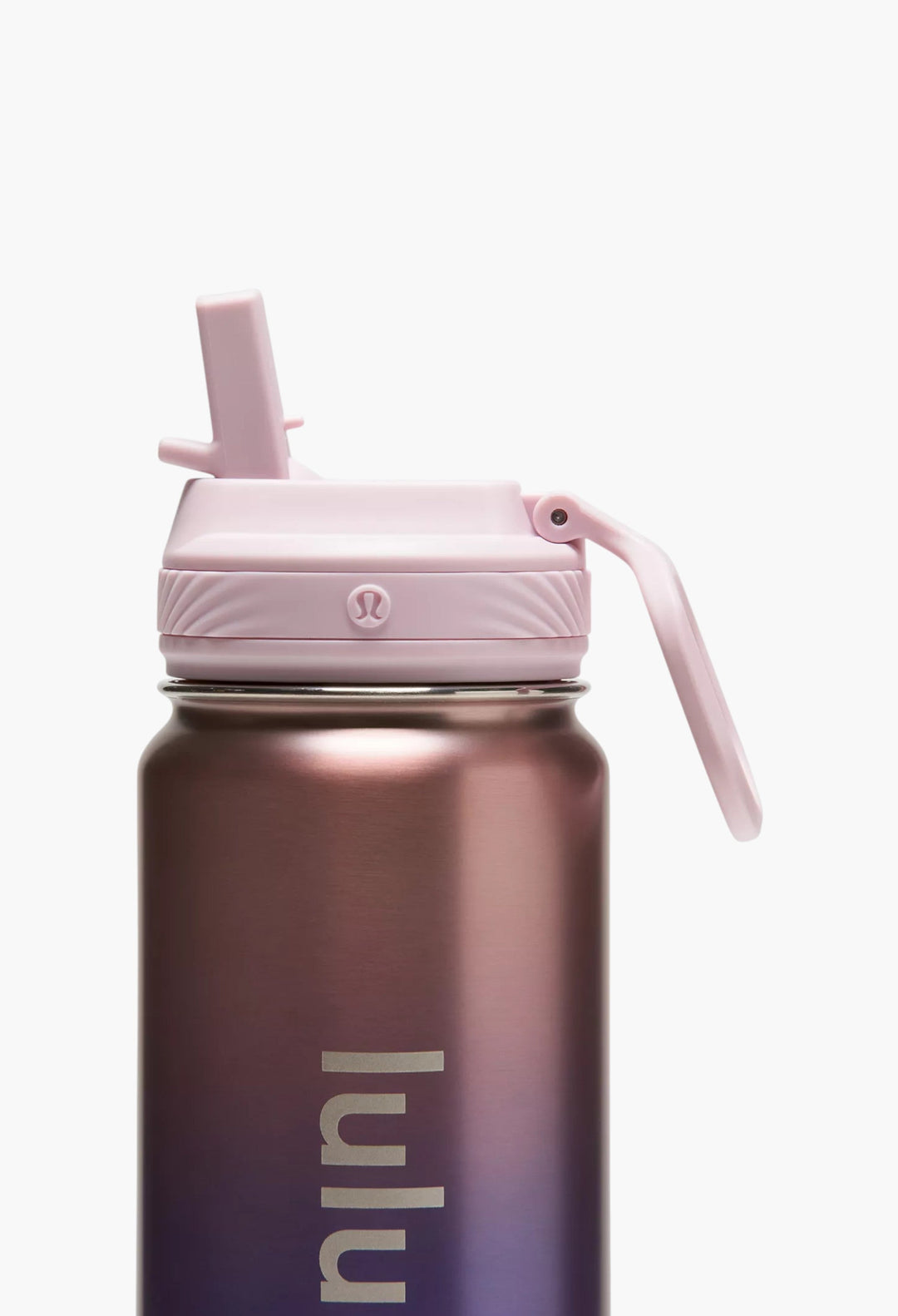 Blissful Pink/Dusty Lilac/Racer Pink - Back to Life Sport Bottle 24oz Straw Lid - GLAM MODA