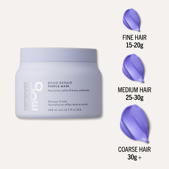 Bond Repair Purple Mask - GLAM MODA