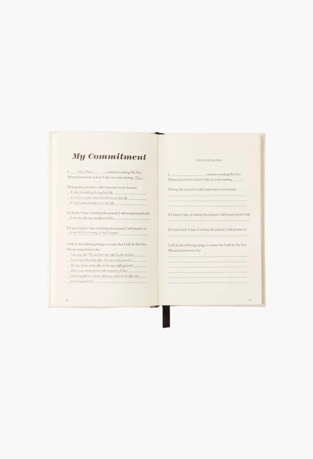 The Five-Minute Journal By Intelligent Change