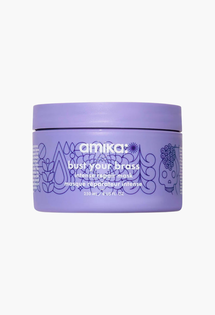 Bust Your Brass Cool Blonder Intense Repair Mask 250ml - GLAM MODA
