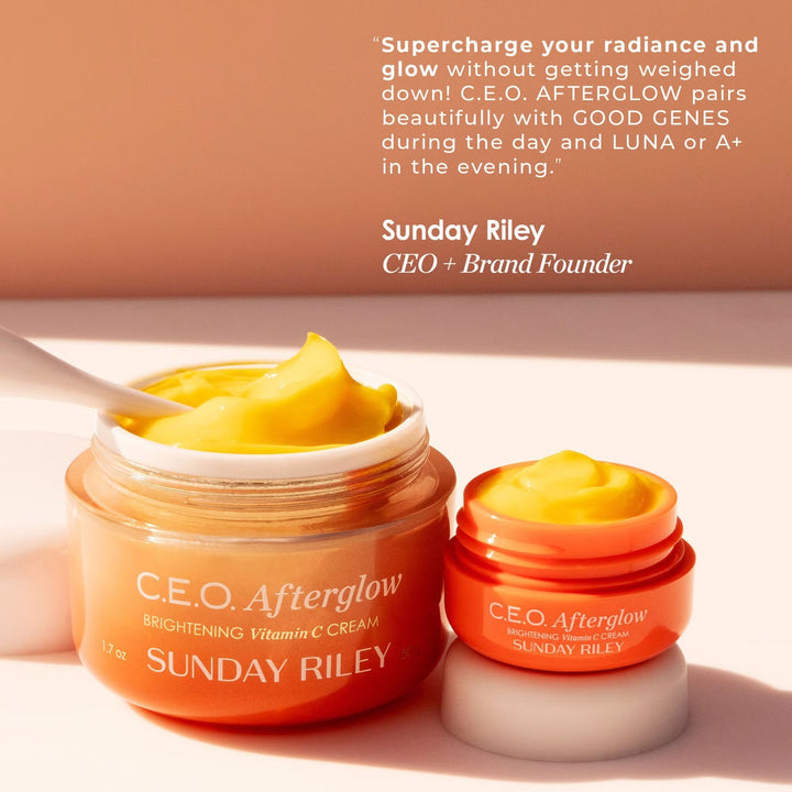 C.E.O. Afterglow Brightening Vitamin C Cream - GLAM MODA