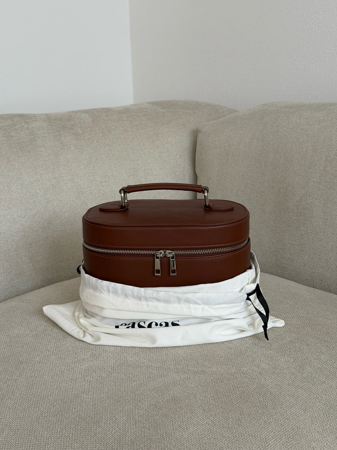 Vanity Case Espresso makeup bag