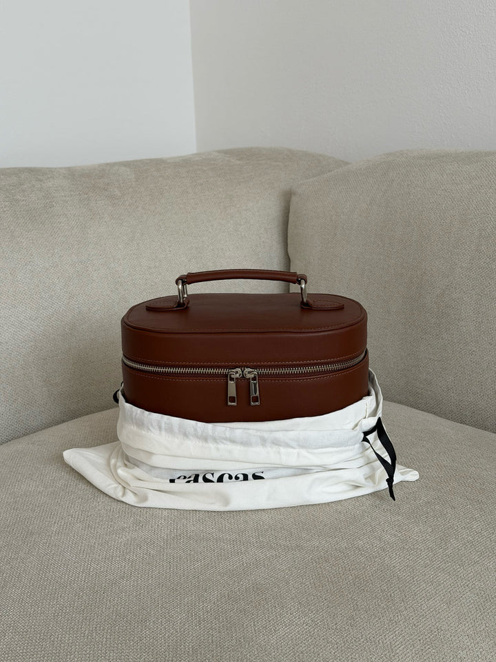Vanity Case Espresso makeup bag
