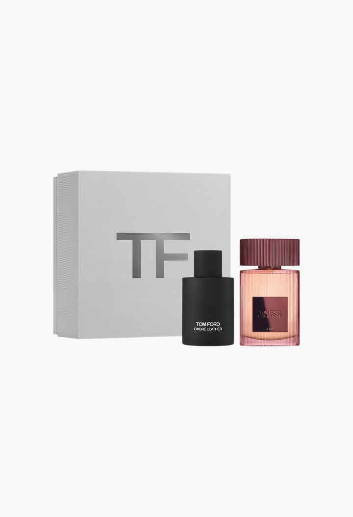 Café Rose And Ombré Leather Duo Mini Set - GLAM MODA