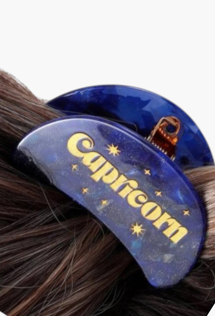 Capricorn - Zodiac Sign Hair Claws