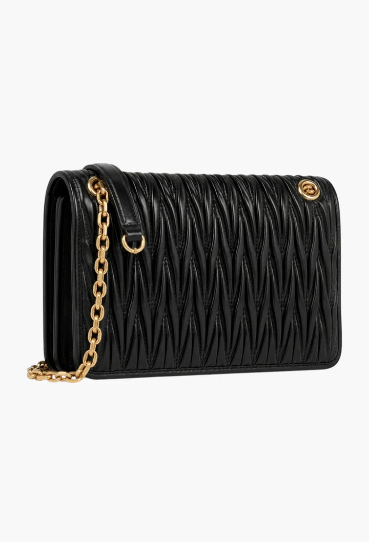 Arcadie Matelassé Nappa Leather Bag - Small