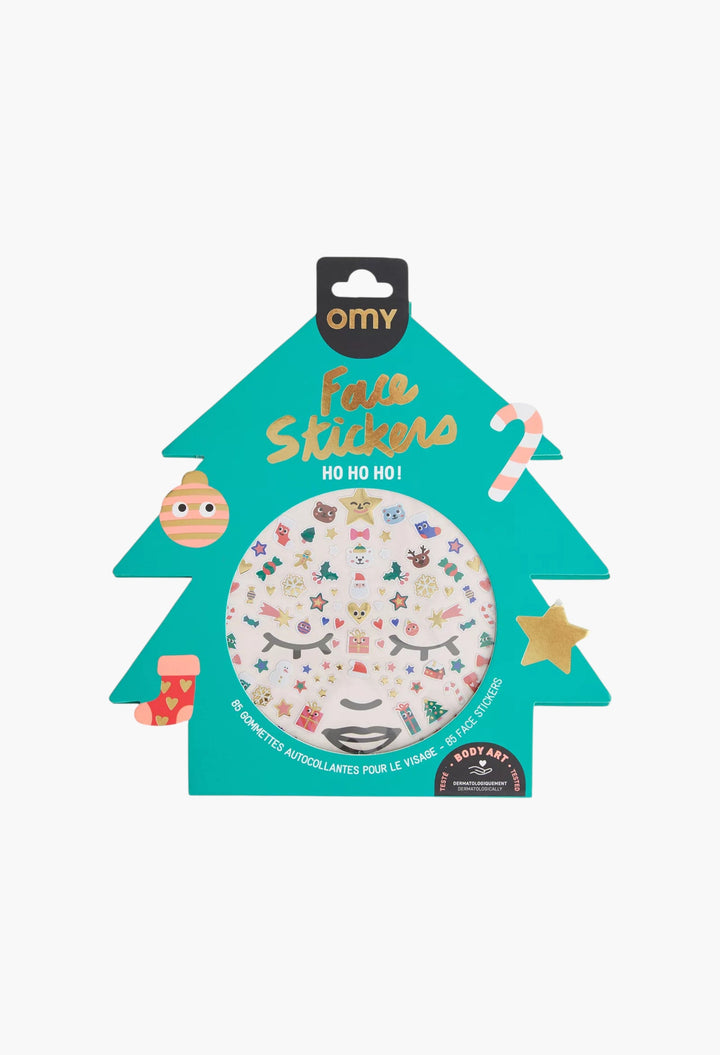 Christmas Face Stickers - GLAM MODA