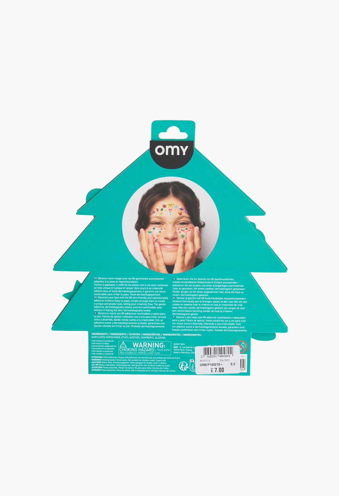 Christmas Face Stickers - GLAM MODA