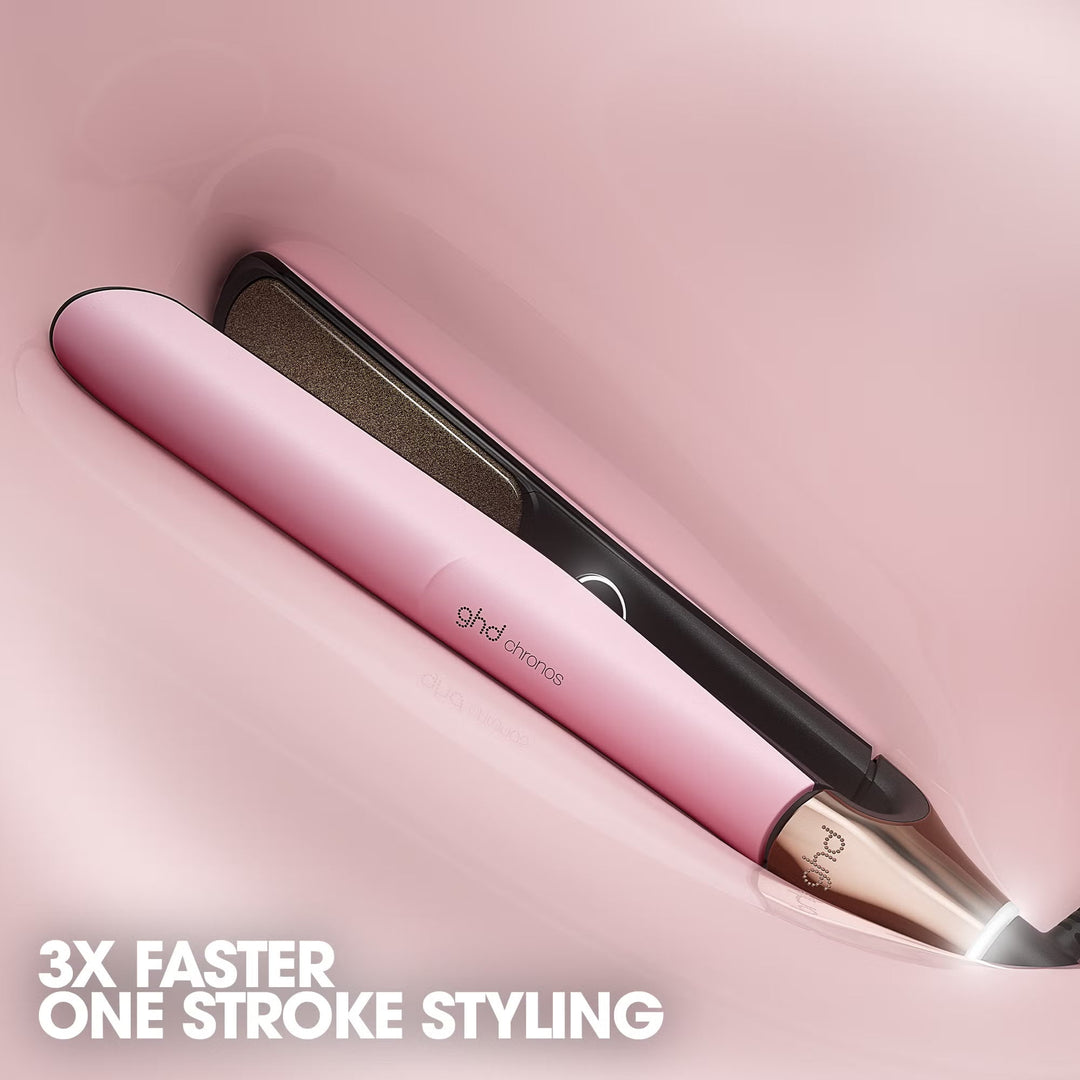 Chronos - Charity Limited Edition Hair Straightener in Pink Sorbet - GLAM MODA
