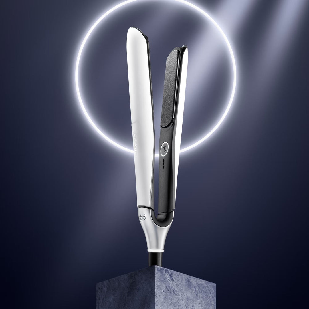 Chronos Hair Straightener - White - GLAM MODA