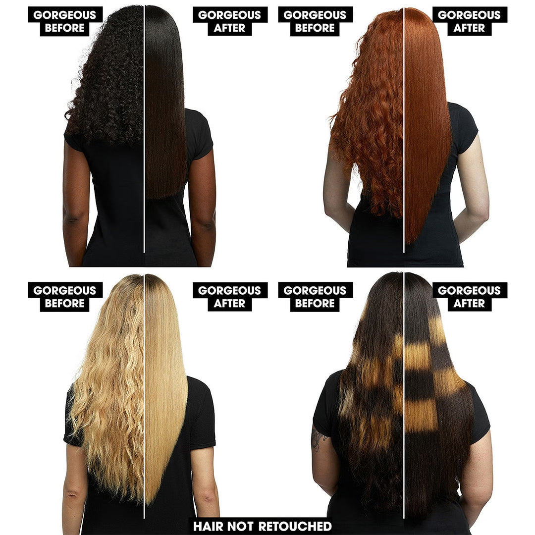 Chronos Max Wide Plate Hair Straightener Black - GLAM MODA