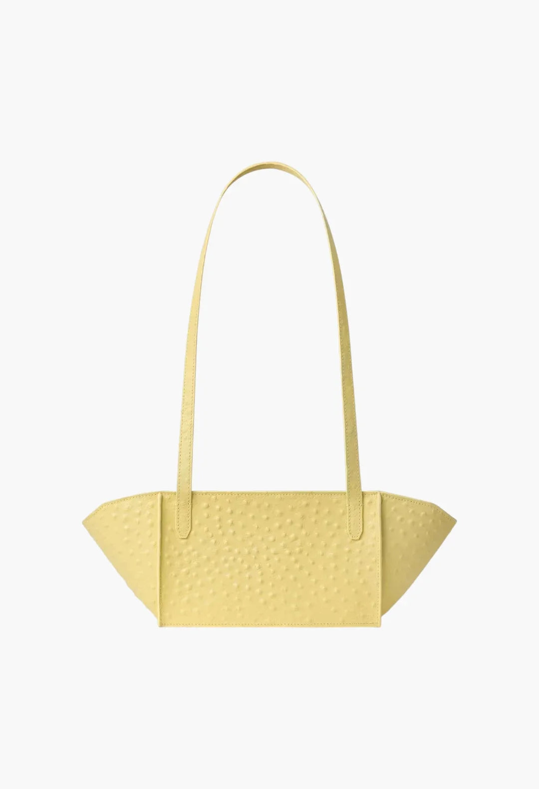 Elongated Shoulder Bag Milky Amber
