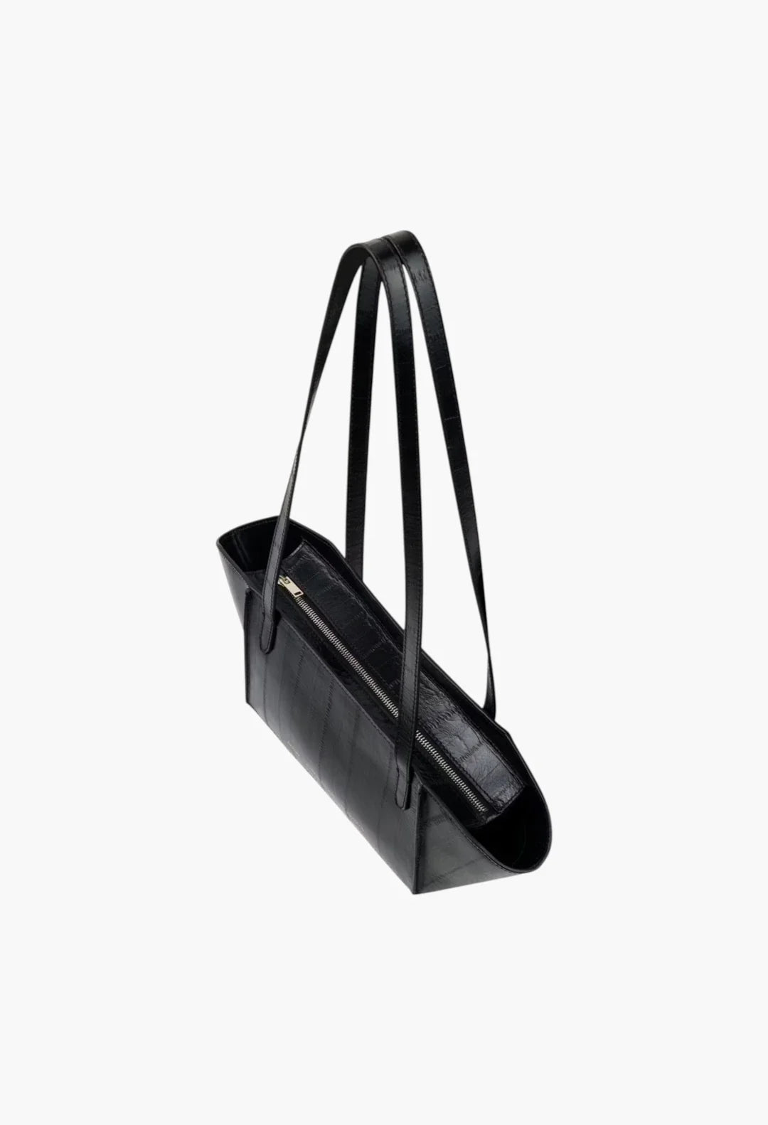 Elongated Shoulder Bag Milky Amber