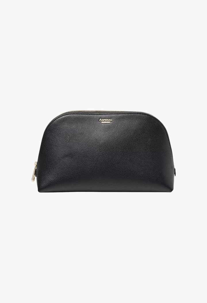 Classic Large Saffiano-Leather Cosmetic Case - GLAM MODA
