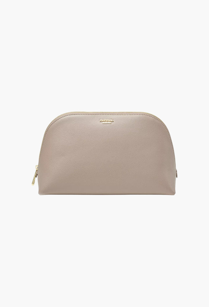 Classic Large Saffiano-Leather Cosmetic Case - GLAM MODA