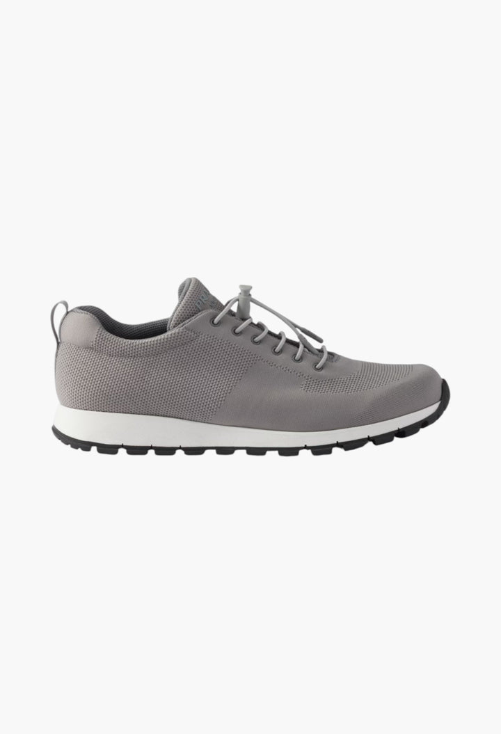 Cloudy Gray - Stretch Knit Sneakers - GLAM MODA