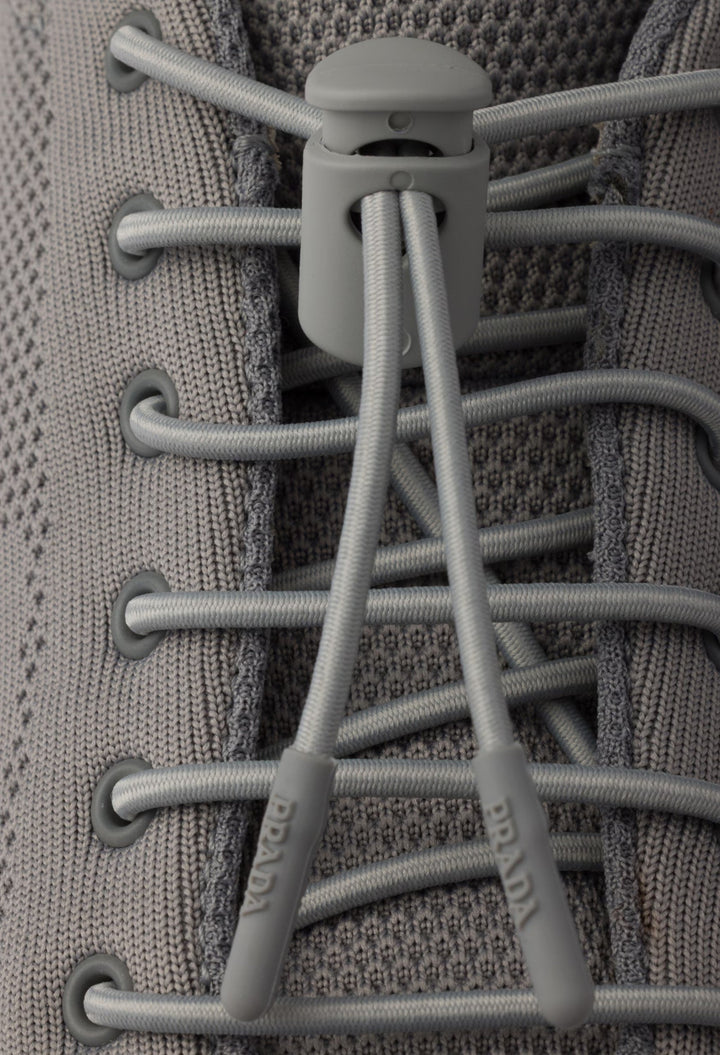 Cloudy Gray - Stretch Knit Sneakers - GLAM MODA