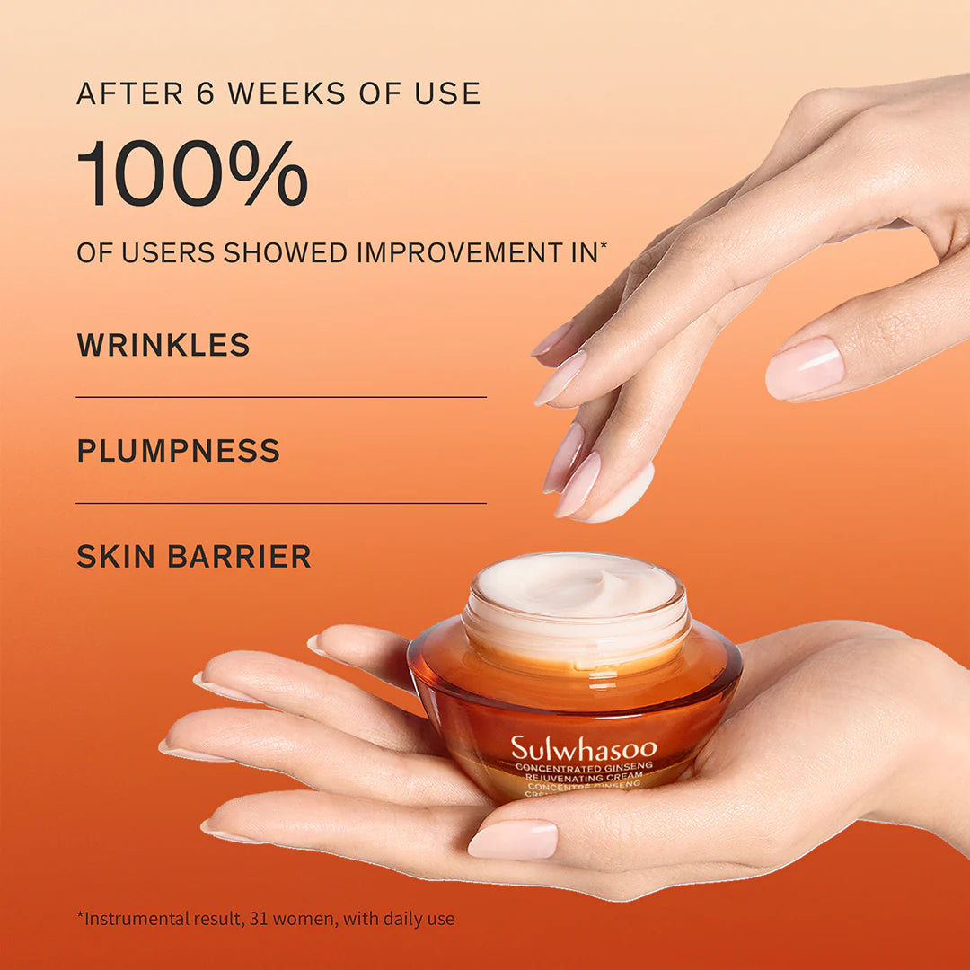 Concentrated Ginseng Rejuvenating Cream - Visibly Plump Skin & Reduce Wrinkles - GLAM MODA