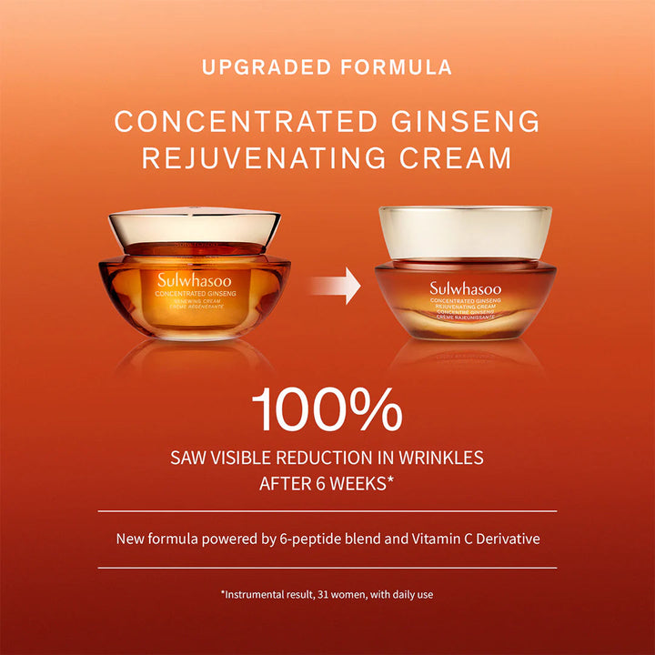 Concentrated Ginseng Rejuvenating Cream - Visibly Plump Skin & Reduce Wrinkles - GLAM MODA