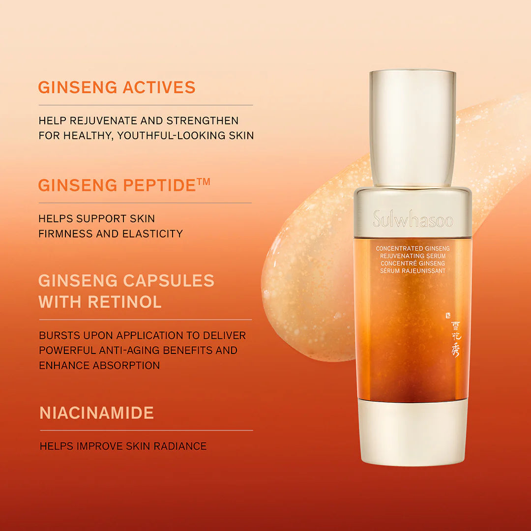Concentrated Ginseng Rejuvenating Serum - Visibly Firm & Lift - GLAM MODA