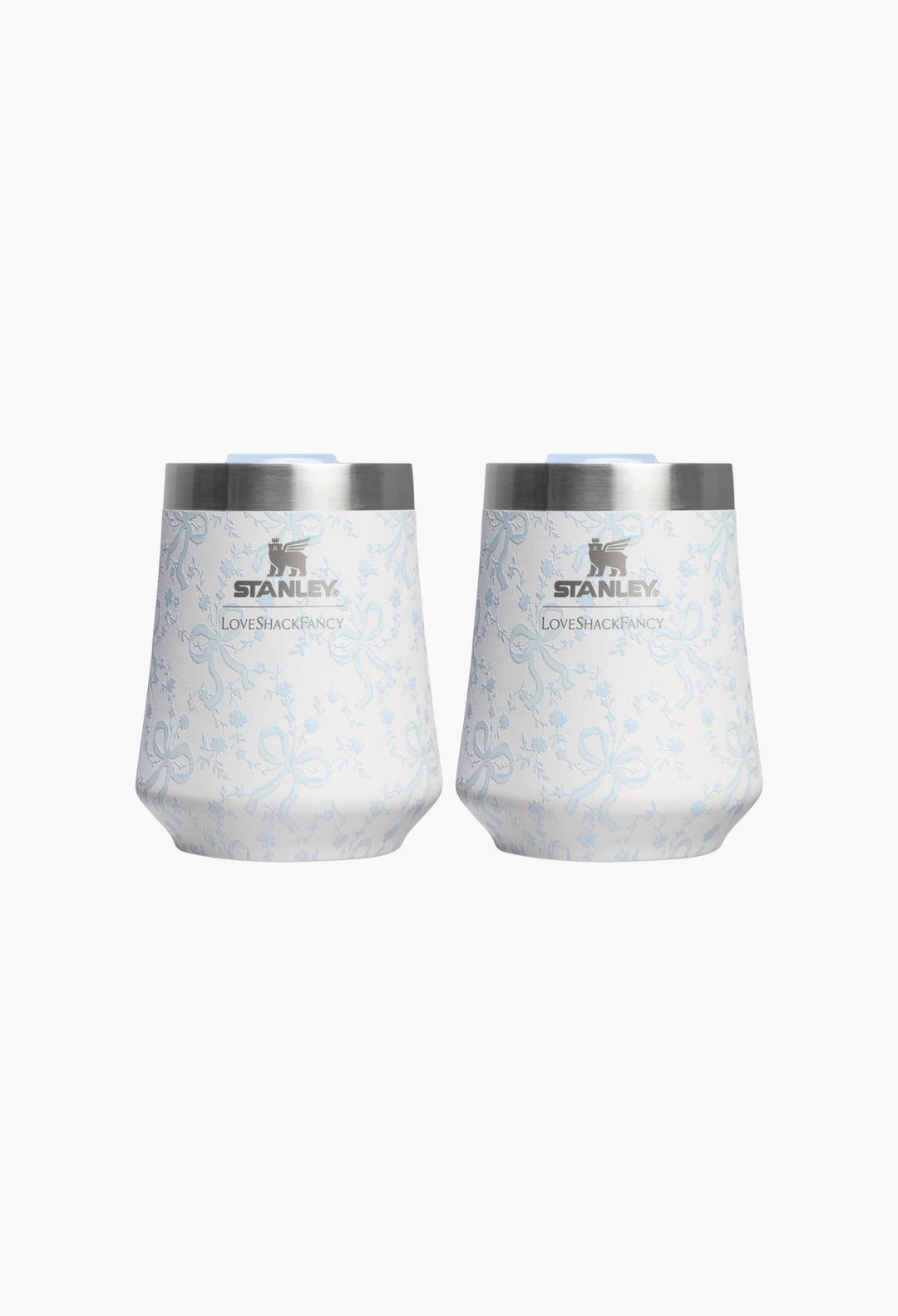 Stanley 1913 x LoveShackFancy Holiday The Reserve Wine Tumbler Set | 11 OZ (2-pack) - GLAM MODA
