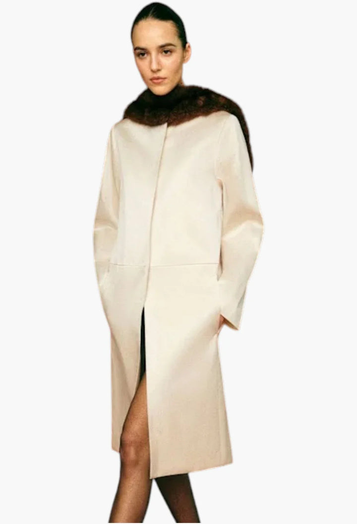 Stella Satin Coat