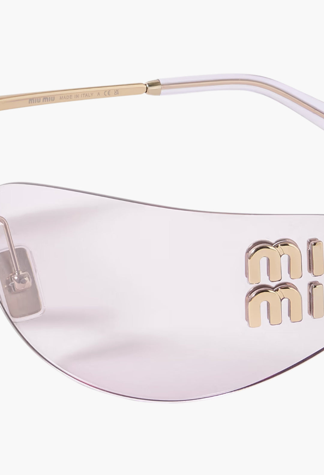D-Frame Gold-Tone Sunglasses - GLAM MODA