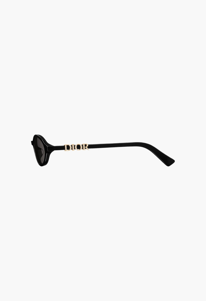 DiorTreasure R1I - Black Oval Sunglasses - GLAM MODA