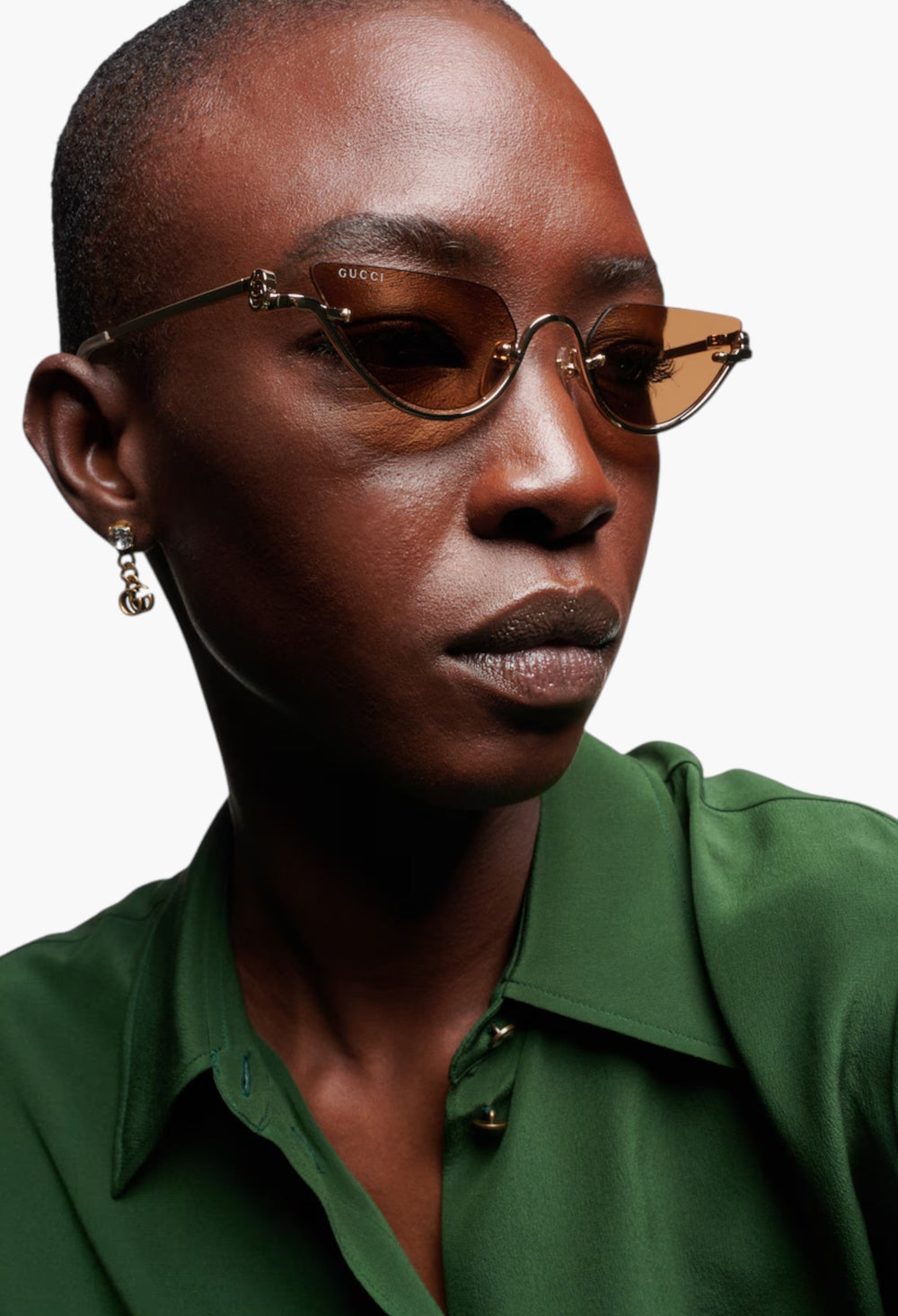 Double G Cat-Eye Sunglasses - GLAM MODA
