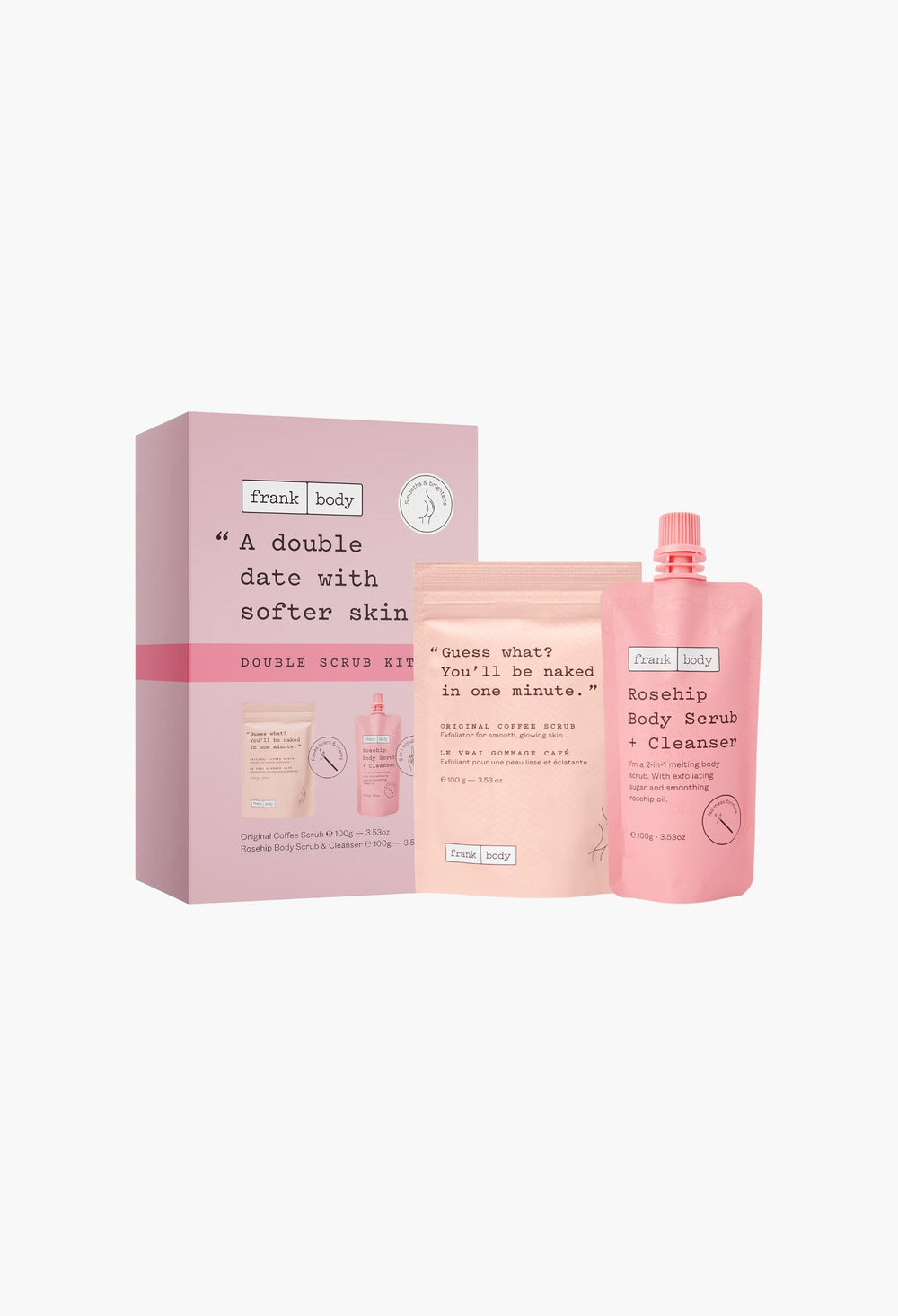 Double Scrub Kit - GLAM MODA